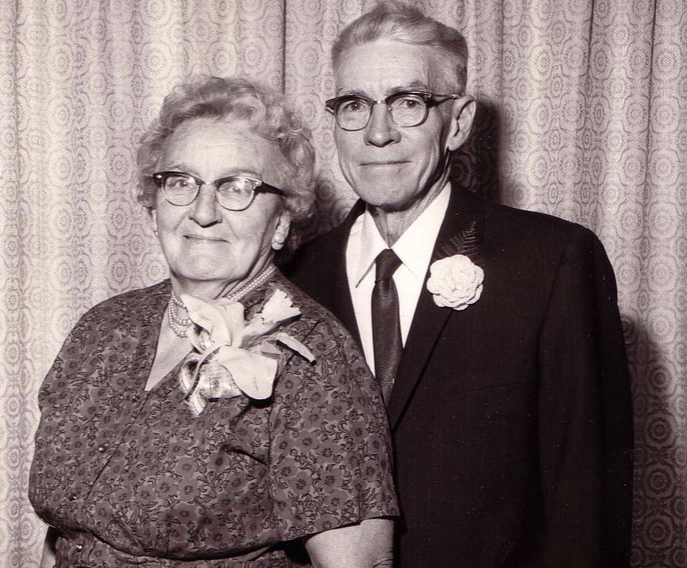 Grandparents Bertha & Paul Gray (c.1970)