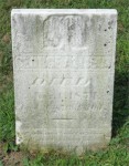 George Allison stone in old Pine Creek Cemetery, Allison Park, PA