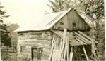 Lee cabin, which was moved to Niverton farm