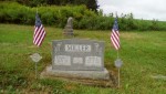 Richard & Hilda's gravestone St. James Lutheran Cemetery Jenner Twp., Somerset Co., PA